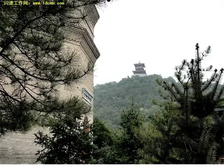 延安宝塔山测绘工程测量示例 - 全站仪任意网测量软件应用场景